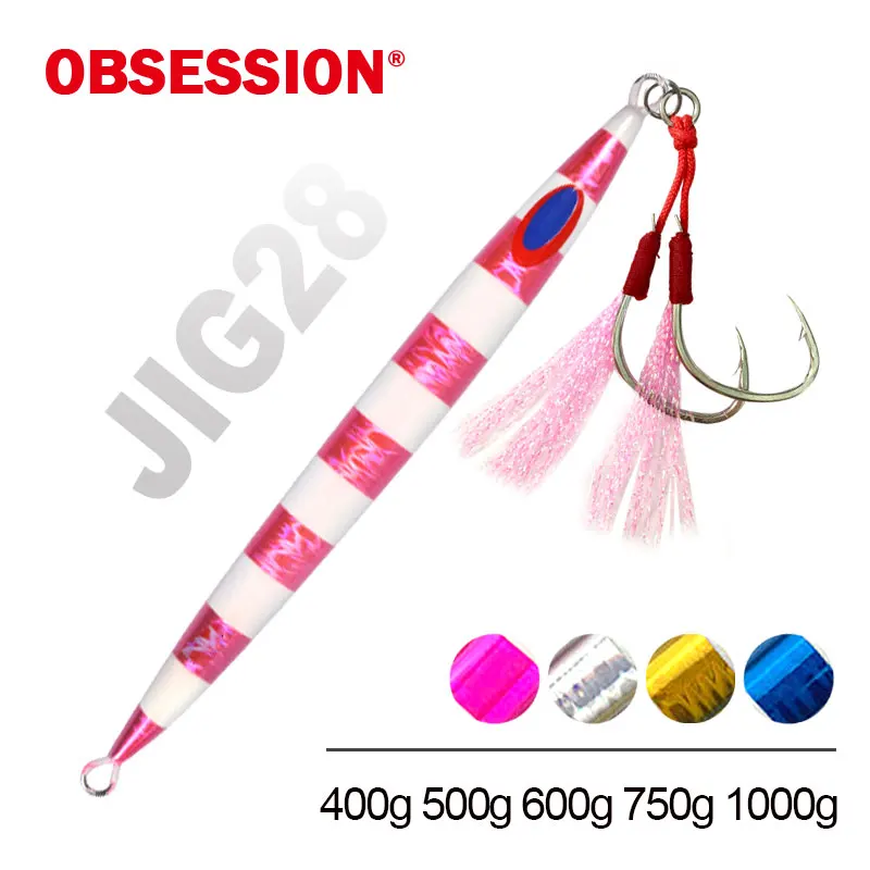OBSESSION J28 Señuelo Jig Luminoso Deepsea - imagen 3