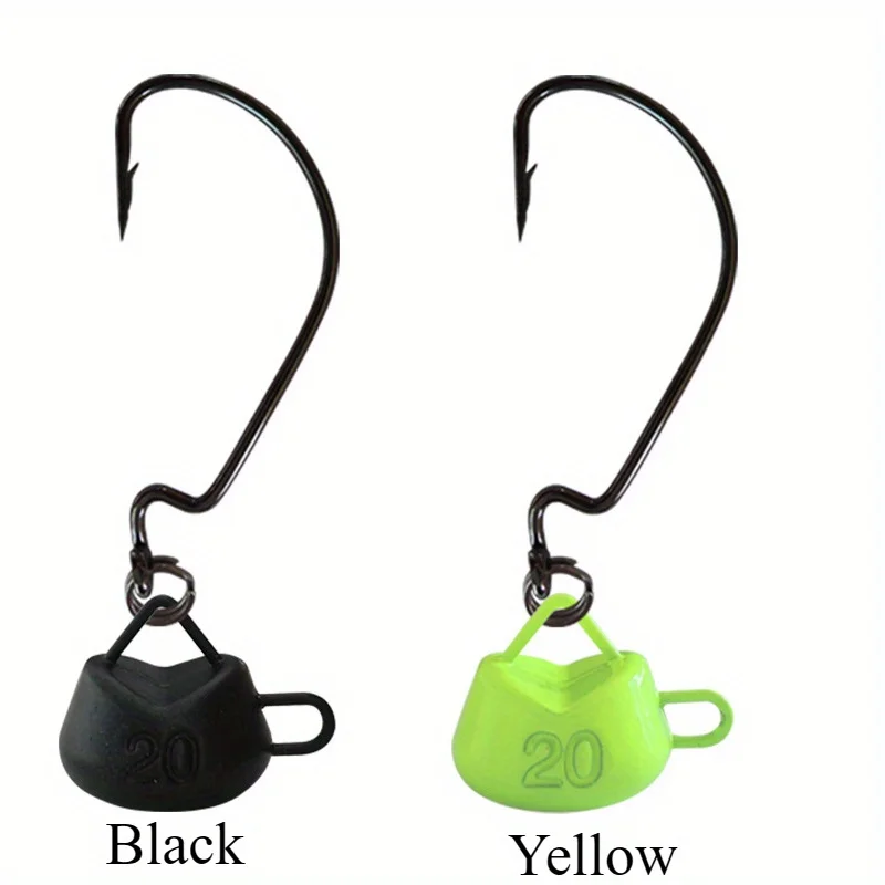 Ned Rig Jig Head anticorrosión para vinilo, agua dulce y salada - imagen 3