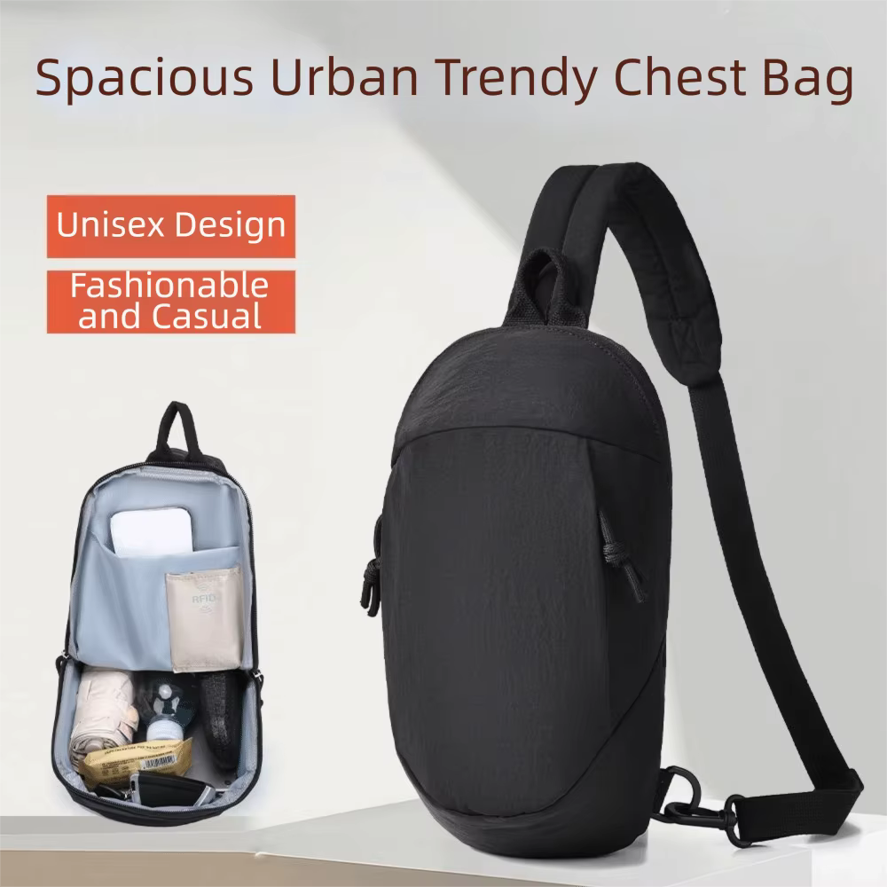 Bolsa de Pecho para Mujer con Protección RFID Multifunción - imagen 5