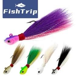 FishTrip Jig Head Bucktail 7-56g Multicolor - Trucha y Lubina Mar