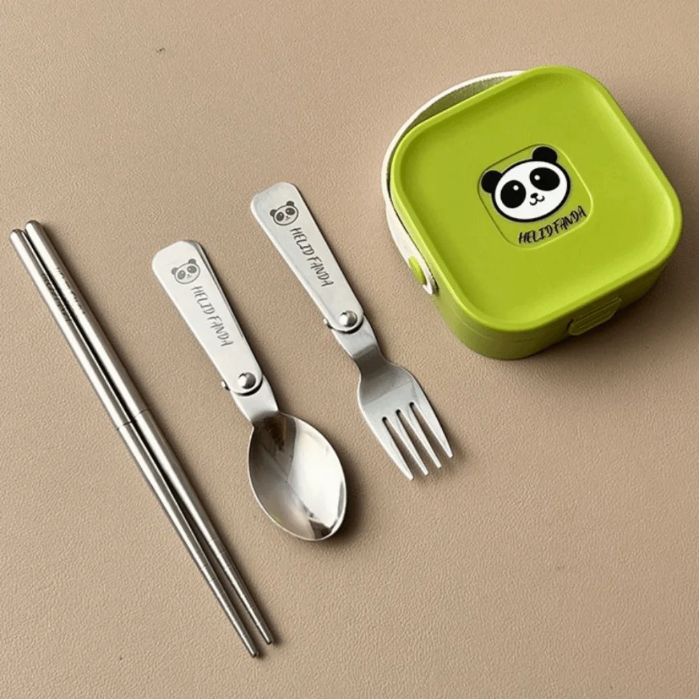 Vajilla portátil: palillo, cuchara y tenedor desmontables - imagen 5