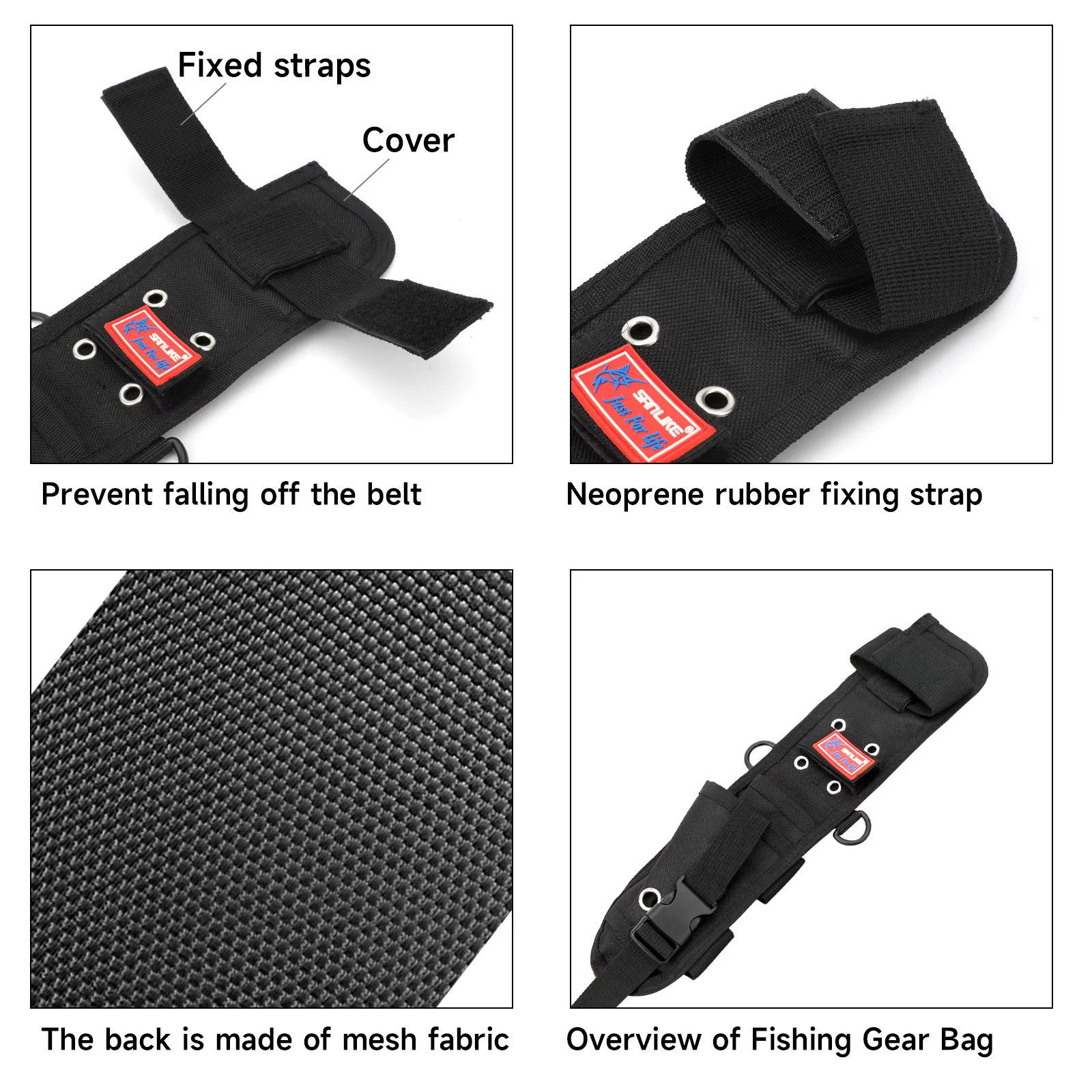 Bolsa impermeable para alicates de pesca SANLIKE – Práctica y ligera - imagen 5
