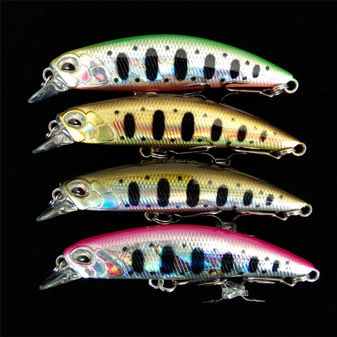 Señuelos minnow TSU en diferentes colores