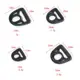 Hebillas de ajuste POM negras D-G para correas de mochila - imagen 2