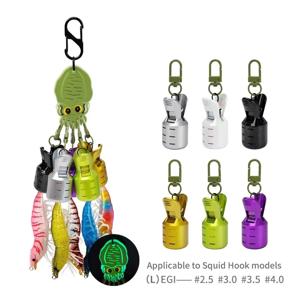 Kit Protectores Coronas Egi – Fundas Anzuelos Potera Mar - imagen 5