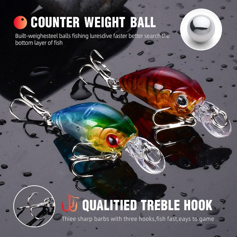 Señuelos Superficie Minnow Flotantes para Bass - imagen 5