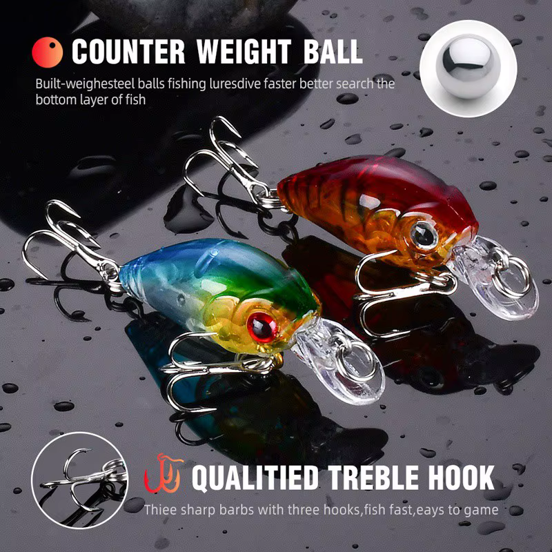 Señuelos Superficie Minnow Flotantes para Bass - imagen 5