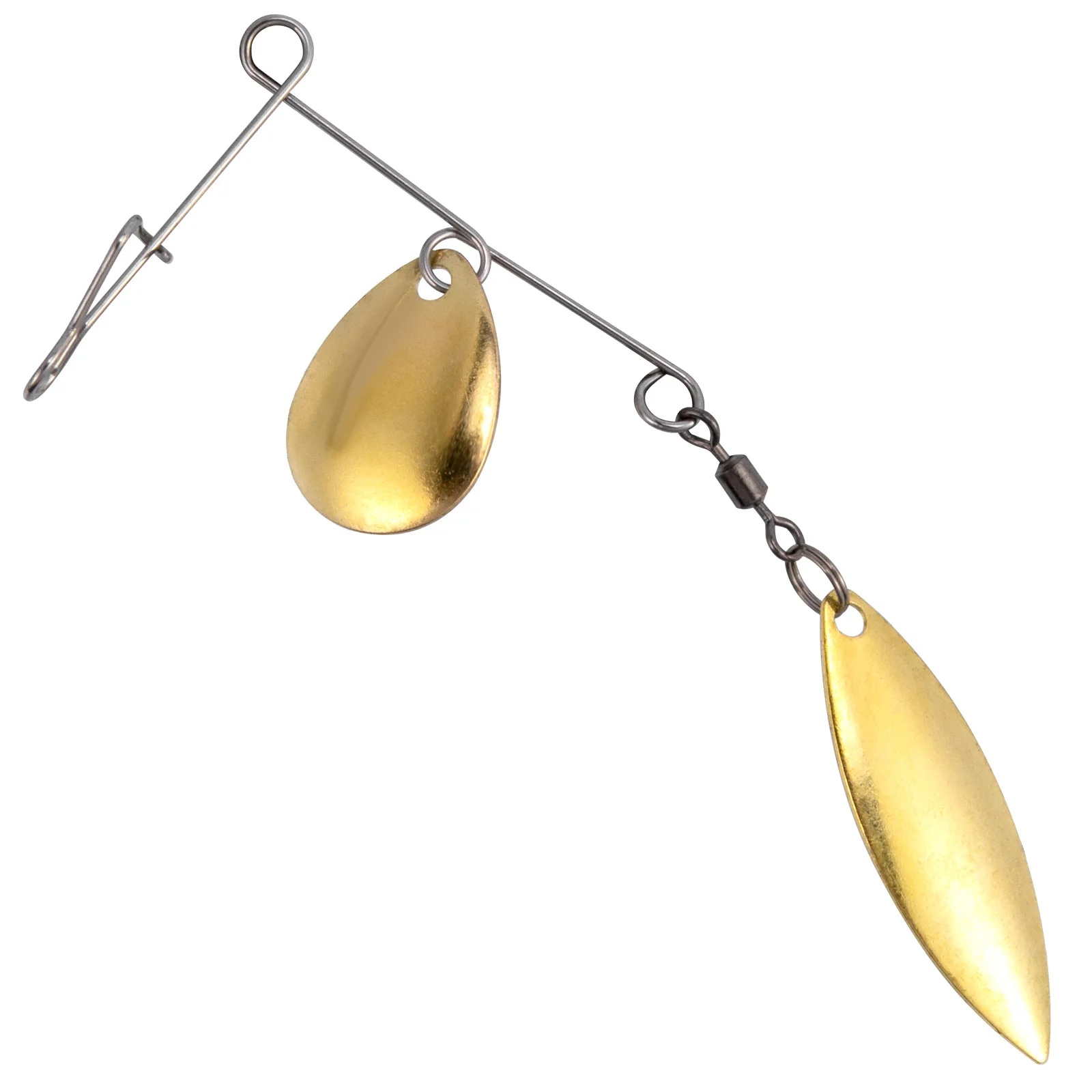 Spinnerbait con palas Colorado y sauce para bass y trucha - imagen 2