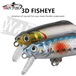 WALK FISH Minnow multisegmentado ojo rojo para lubina