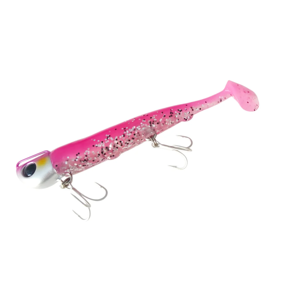TSURINOYA señuelo tipo T Jig para lubina mar, cola ultra larga