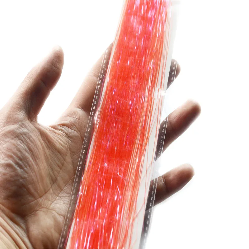 Flashabou Oropel para atar moscas de trucha, lucio y agua salada - imagen 2