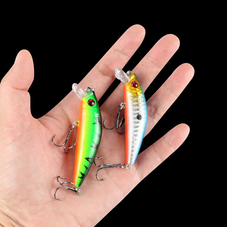 Señuelo flotante Minnow Crankbait – Wobbler para pesca de carpa