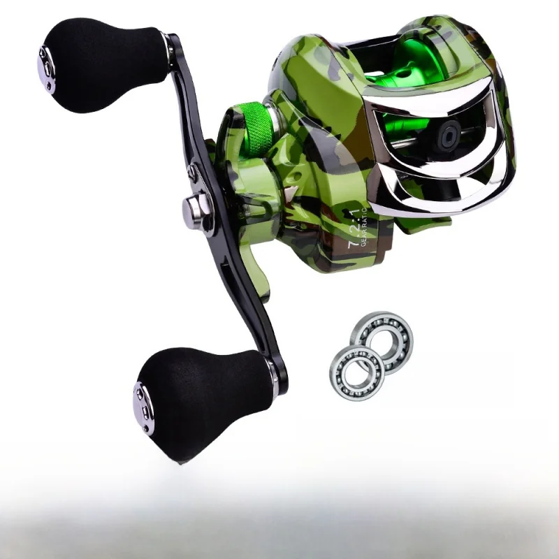 Carrete Baitcasting PRO BEROS Metal para señuelos, alto rendimiento - imagen 5