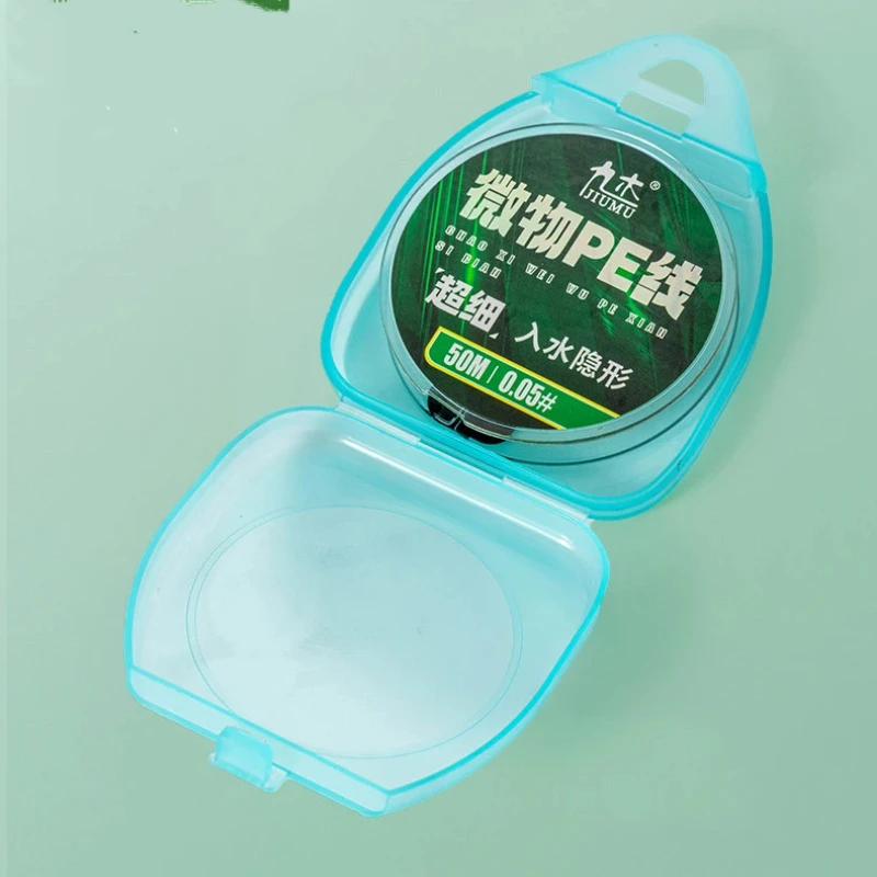 Línea de pesca trenzada PE ultrafina para pesca ligera de microcebo - imagen 4