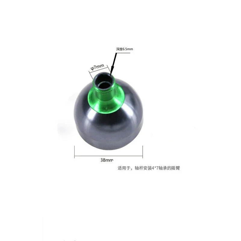 Perilla de metal para carretes baitcasting DEUKIO