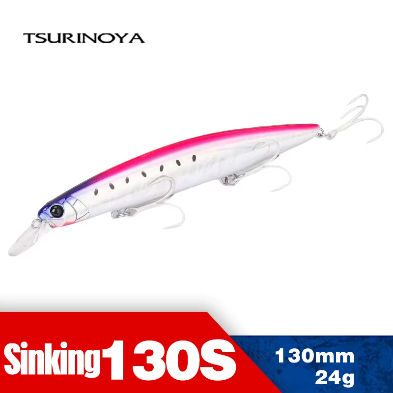 TSURINOYA Señuelo Platillo 130S para Lubina – Lanzamiento Largo - imagen 5
