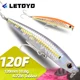 LETOYO Walking Dog stickbait de superficie para lubina y lucio