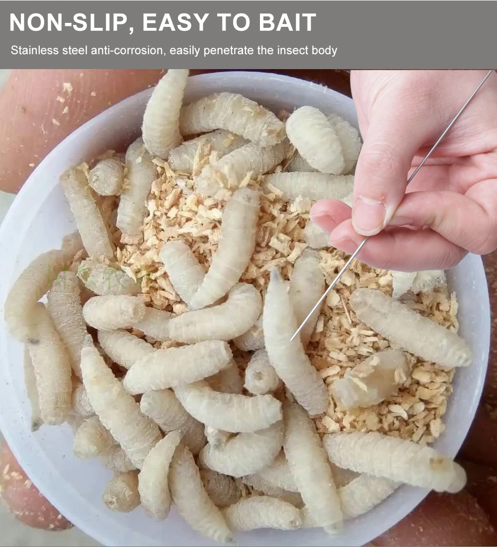 Herramienta portátil para ensartar la carnada