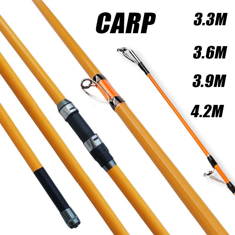 Caña de pesca de carpa para lanzamiento a distancia fibra carbono SK - imagen 5