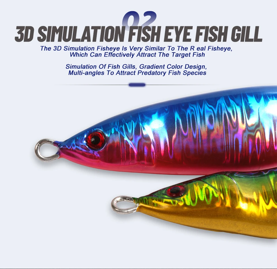 El señuelo en acción simulando movimiento de nado