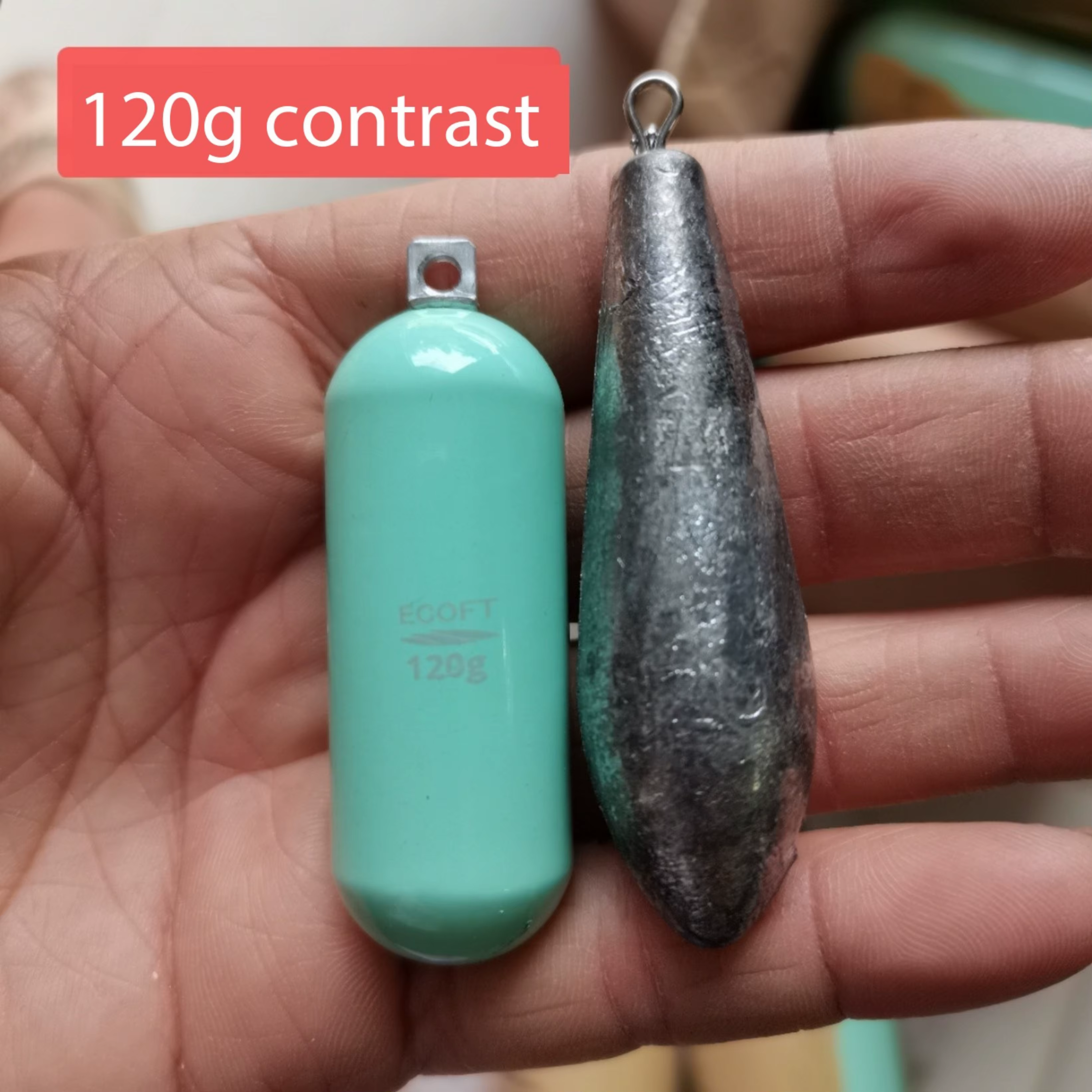 Plomo de pesca ecológico anticolgante – Largo alcance para aguas profundas - imagen 5