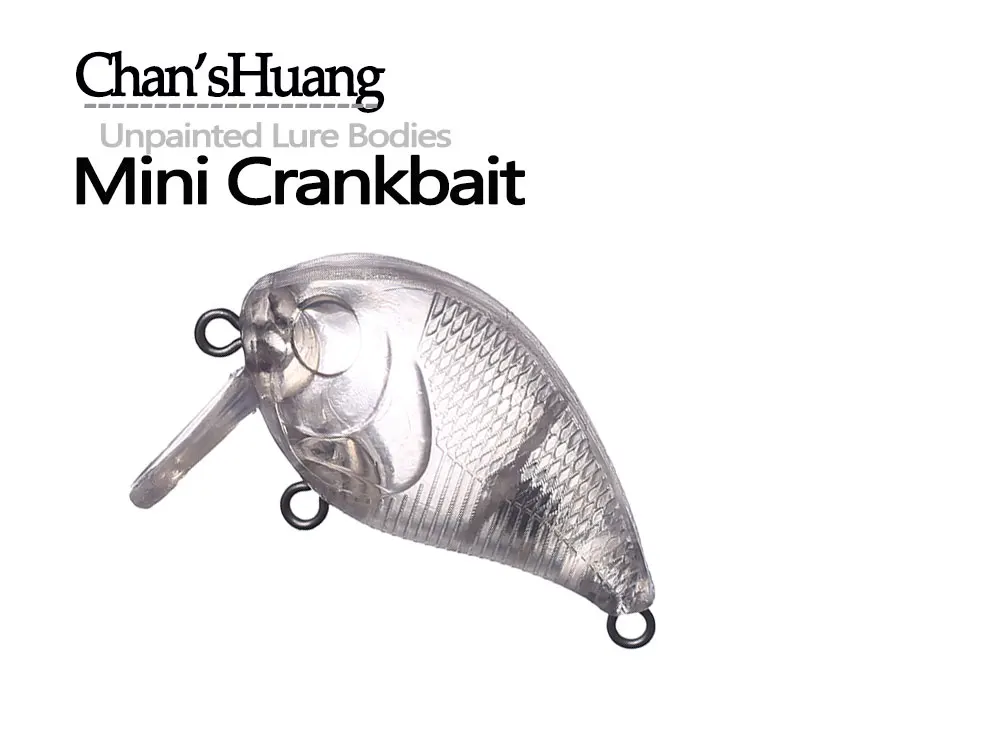 Señuelos crankbait blancos Chan's Huang