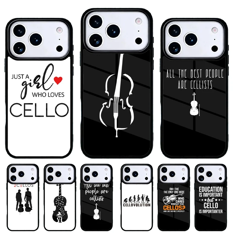 Funda violín Geiger para iPhone 15 Pro Max – Diseño musical