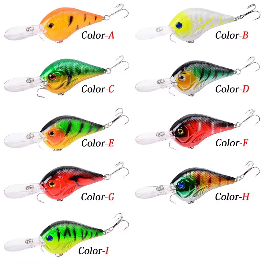 Crankbait VIB para lubina – Señuelo vibrador surface