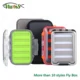 Vtwins Caja impermeable para moscas de pesca – ninfa seca, bolsillo - imagen 5