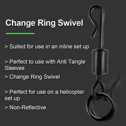 FishTrip Anillo giratorio de cambio – Acero inoxidable carpfishing