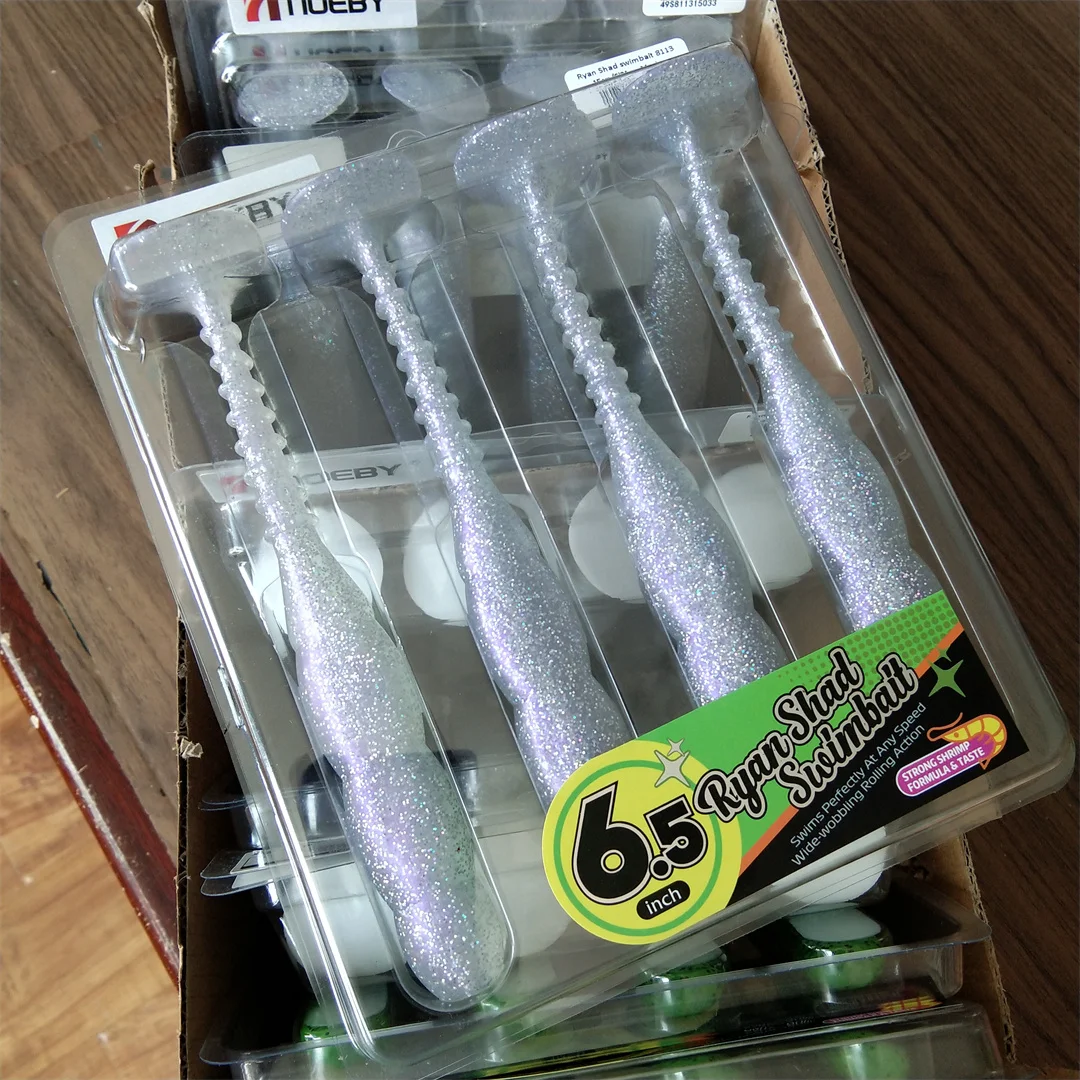 Noeby Jig Head para vinilo imitación swimbait – bass y lucio
