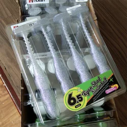 Noeby Jig Head para vinilo imitación swimbait – bass y lucio