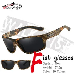 Gafas polarizadas Walk Fish UV400 estilo clásico pesca