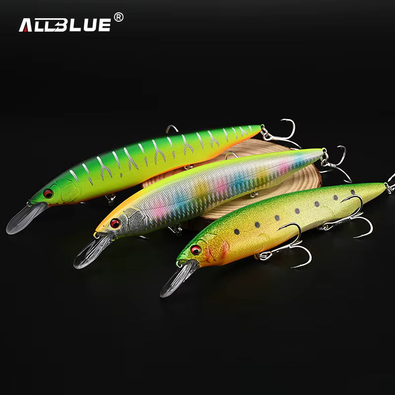 ALLBLUE KANATA Señuelo Wobbler Flotante Longcast Minnow - imagen 4
