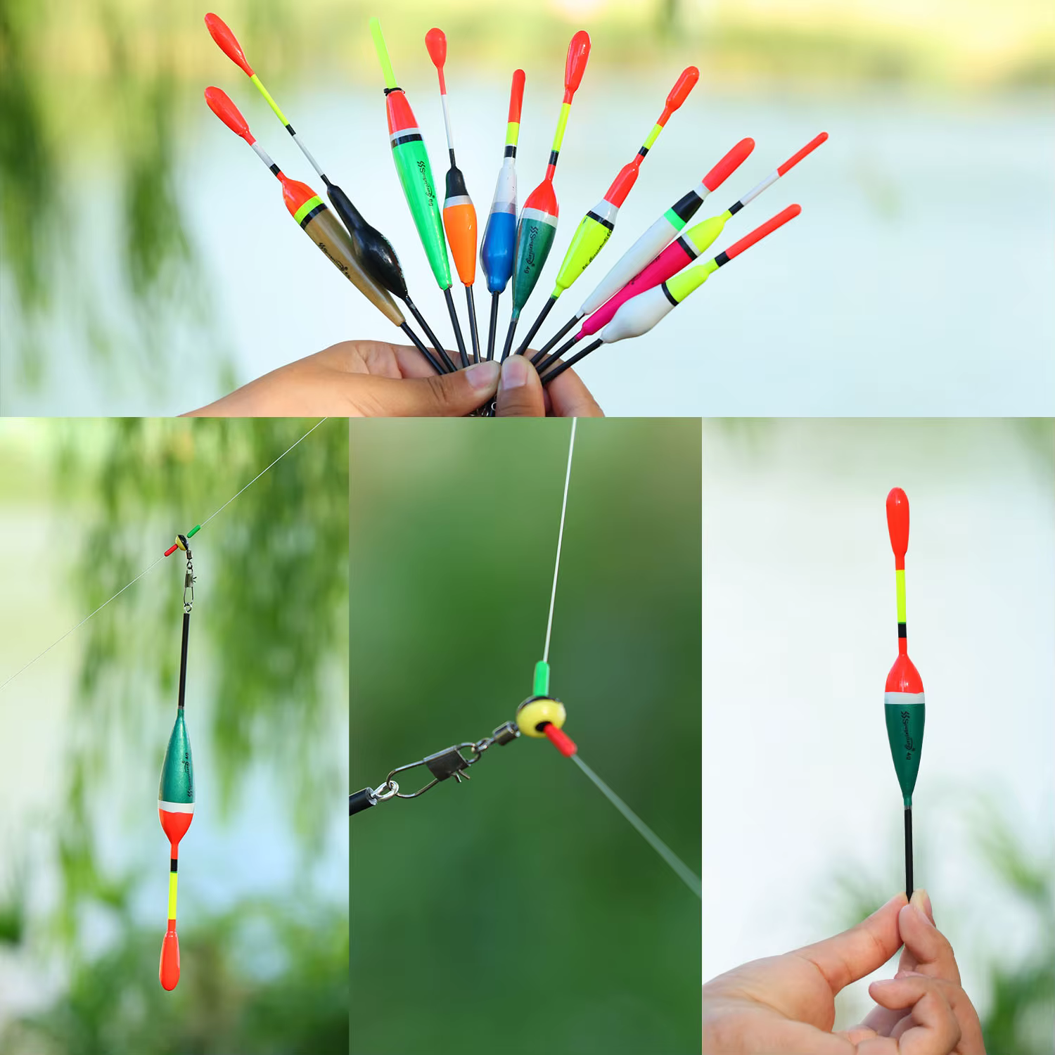 Sougayilang Flotadores Bobber para Pesca – Juego Varias Tallas - imagen 4