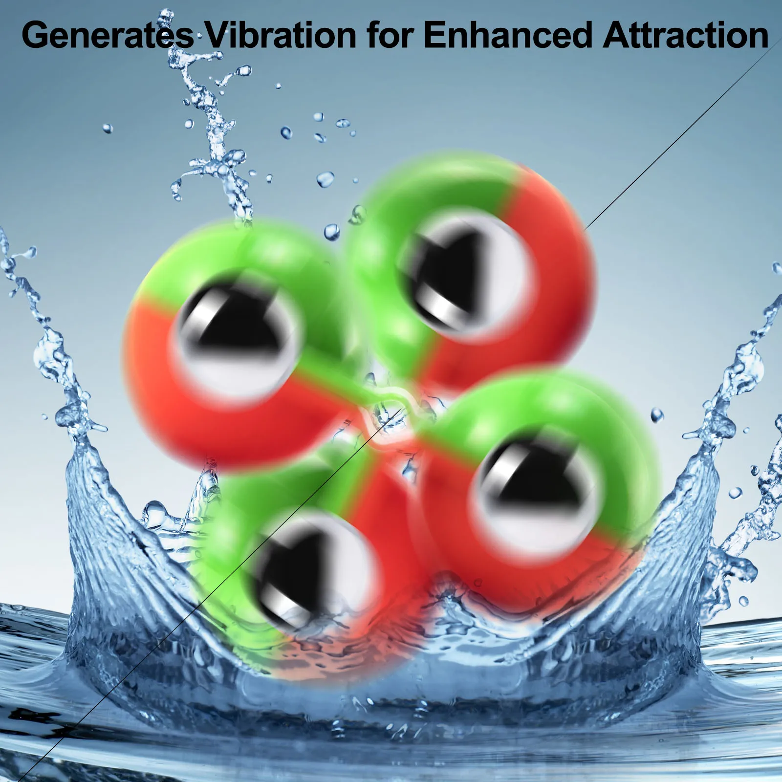 Sonajero Doble de Pesca – Campana Atrayente para Bagre y Lubina - imagen 5