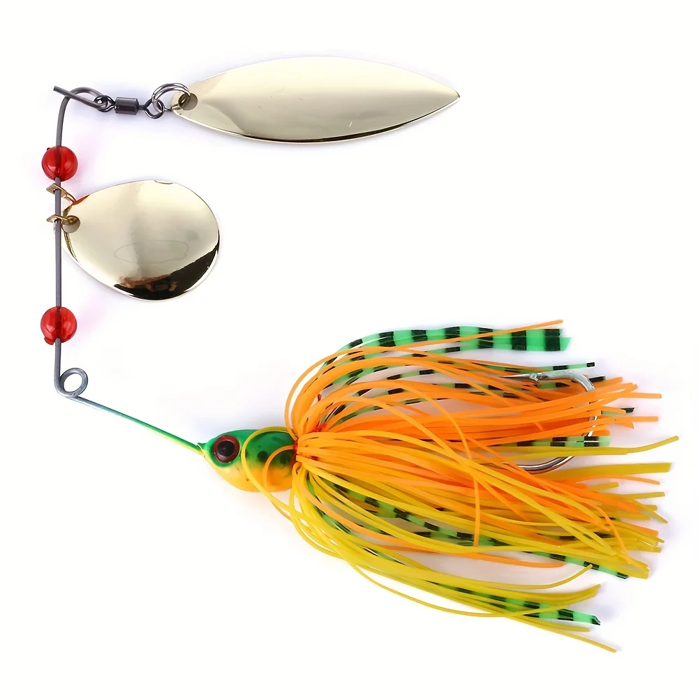 Colección completa de 5 spinnerbaits multicolor