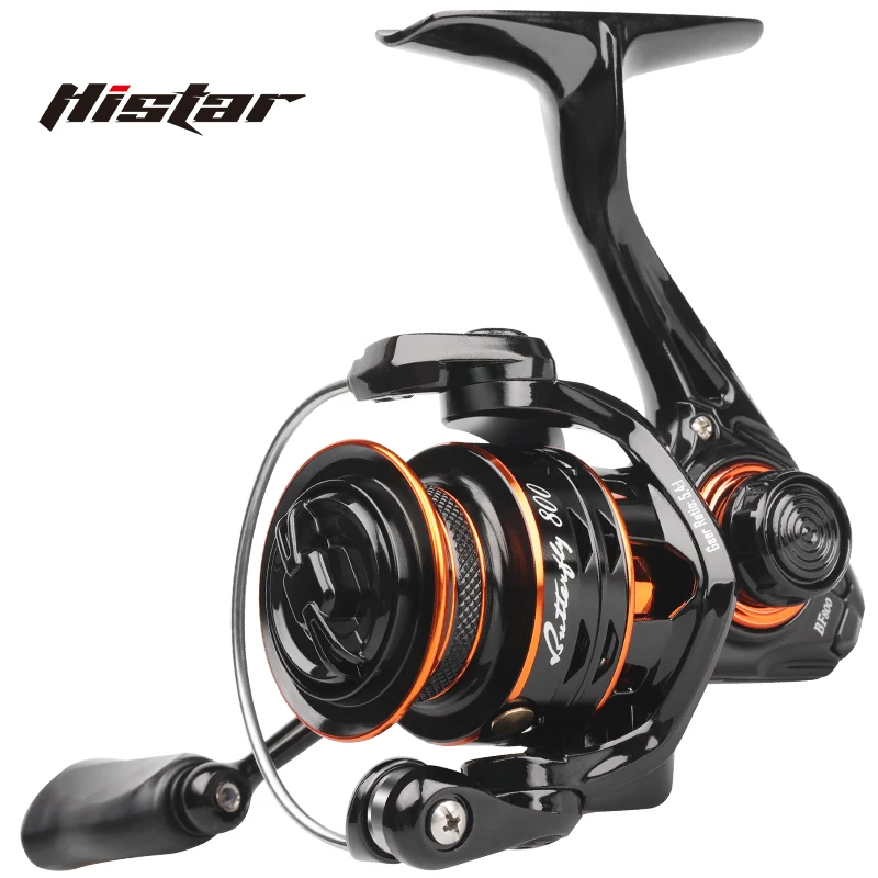 Carrete micro spinning HASIDA Butterfly – ligereza y arrastre suave - imagen 3