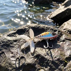 VIB Spinner Propeller de largo alcance para lucio en agua salada