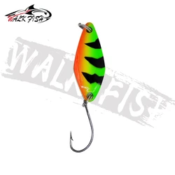 Walk Fish Cuchara Señuelo metálico cobrizo para trucha y perca