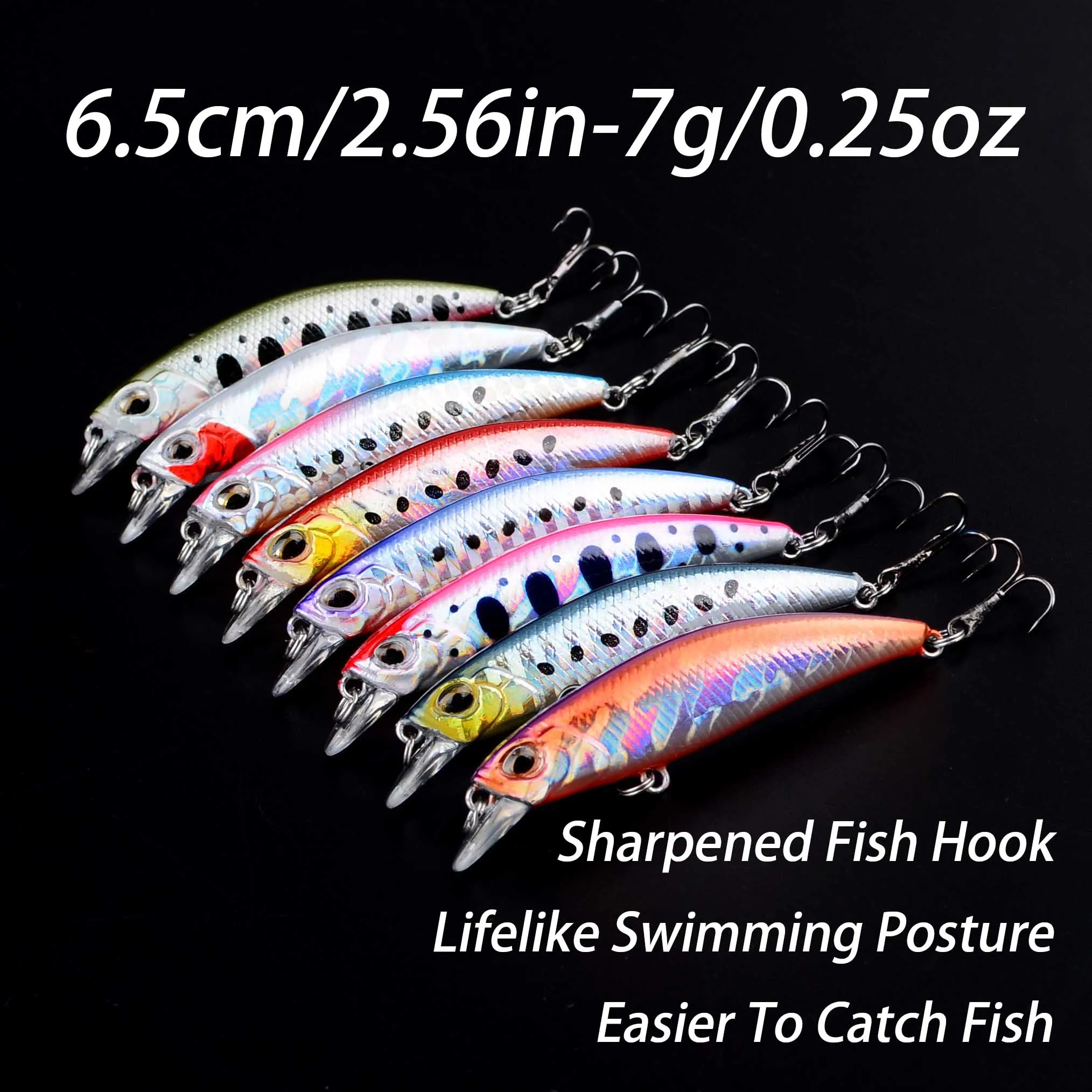 Señuelo Minnow agua salada Twitch Jerk con acción realista - imagen 5