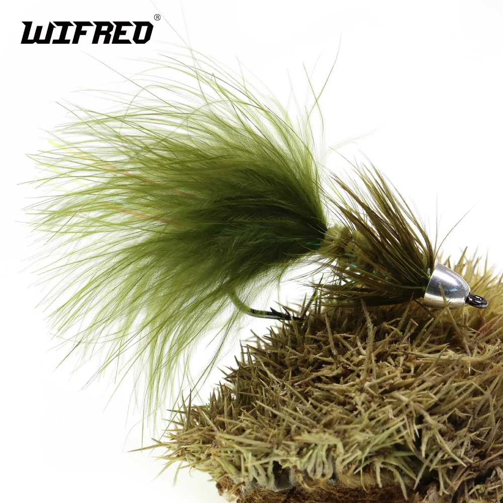Wifreo Streamer Woolly Bugger Stinger – pesca mosca trucha - imagen 4