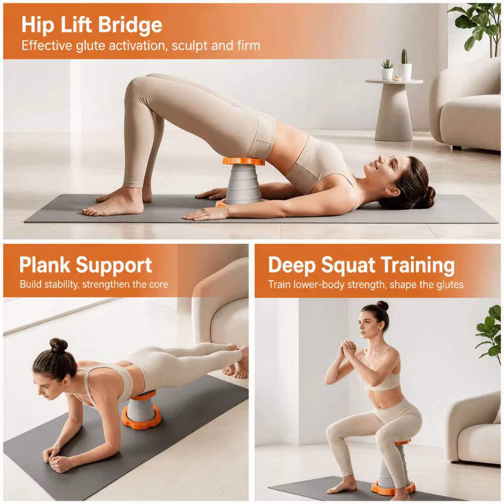 Entrenador de Flexiones con Rebote y Base Estable – Fitness en Casa - imagen 5