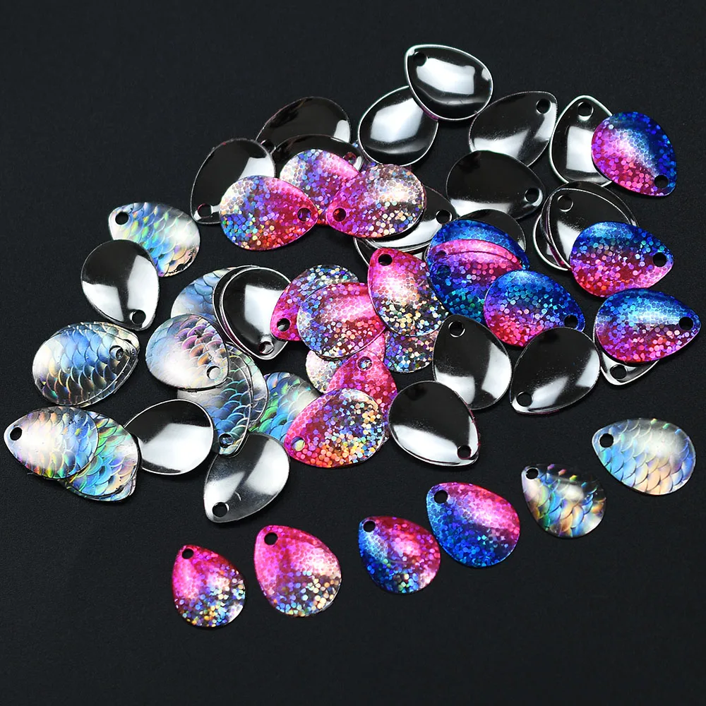 Palas iridiscentes para señuelos DIY con cuchillas reflectantes - imagen 4