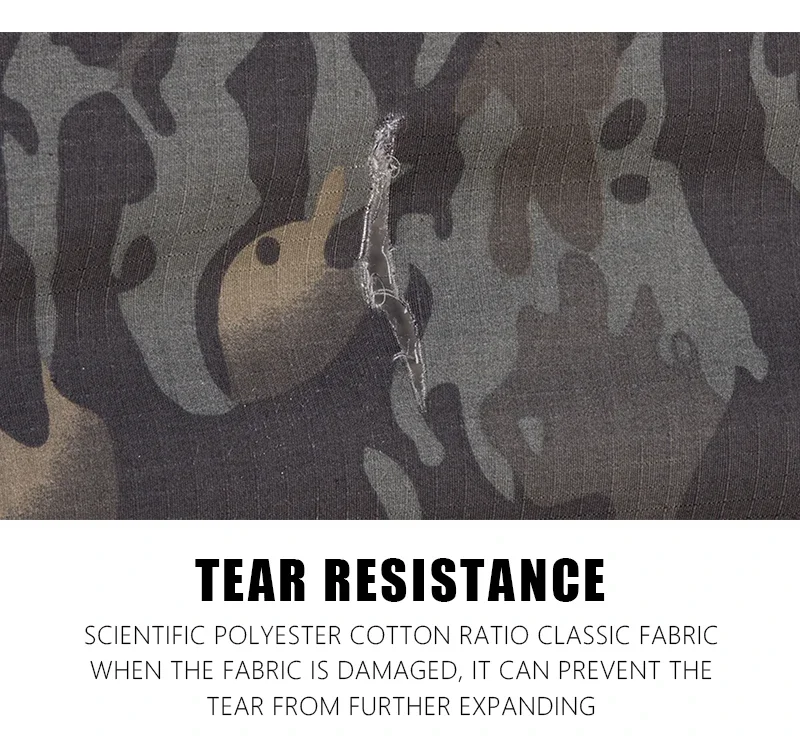 Pantalones de pesca camuflaje Ripstop – Tácticos resistentes - imagen 5