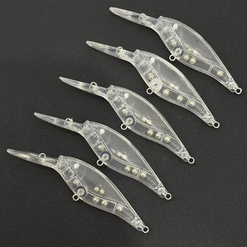 Señuelo Minnow DIY sin Acabado para Spinning Flotante/Hundido - imagen 5
