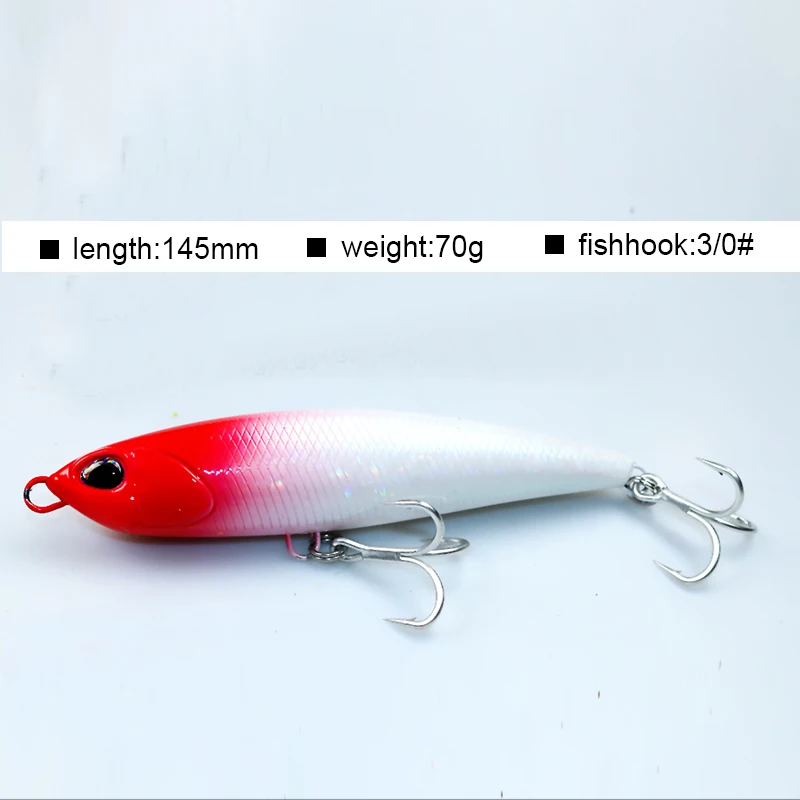 JEKEKU stickbait tipo lápiz hunde para lucio y lubina trucha - imagen 3