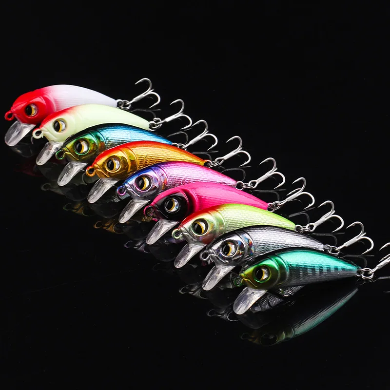 Señuelo minnow de cebo duro hundimiento lento de largo alcance - imagen 5