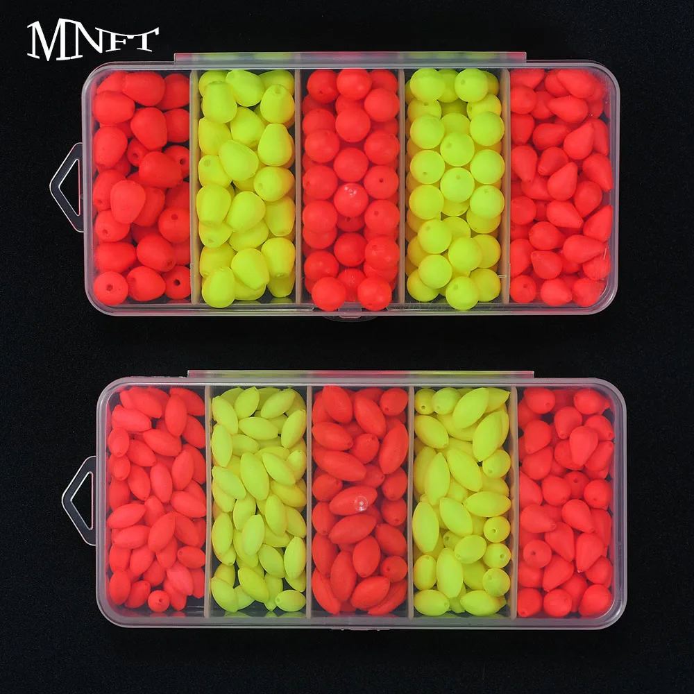 Perlas flotantes fluorescentes EVA ligeras con caja de plástico - imagen 4