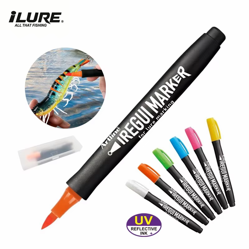Lápiz Pintura UV Señuelos – Marcador Pesca Calamar y Vinilo Luminoso - imagen 5